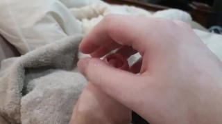 Close-up Foreskin Cum