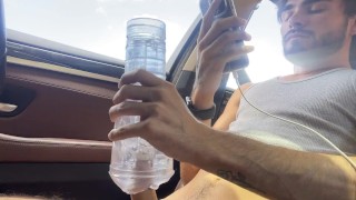 Solo male fleshlight - in Car