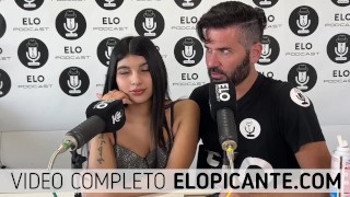ELO PODCAST LE PASA CREMA POR LAS PIERNAS A MILU LOPEZ