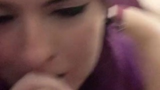 white emo girl alone in bedroom with red panties + bra (4)