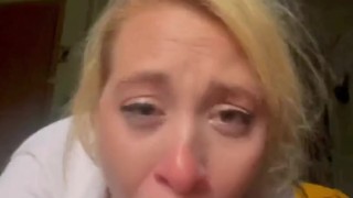 I let my husbands friend fuck me in the ass while I fuck my pussy with toy (ONLYFANS @blondie_dread)
