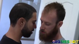 Hairy Australian Hunks Tyla And Luca Hardcore Bareback