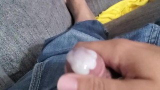 Eating my load like a good slut