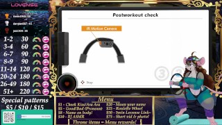 Fansly VoD 74 - Ring Fit Toy Stream