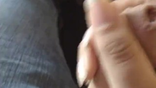 Twink plays with his cock