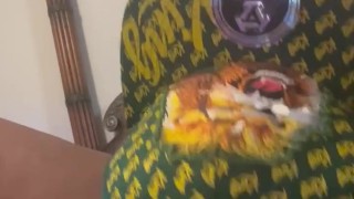 I am about to cum in my step brothers mouth with his big dick