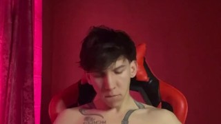 Latin with Big Cock Masturbation