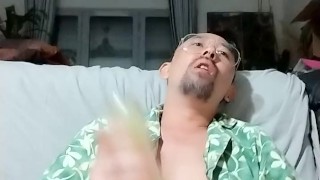 Hot Verbal French Guy Fucking Fleshlight and Loud Moaning