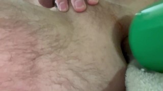 Masturbating while caged