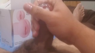 Cumming with a dildo in my ass