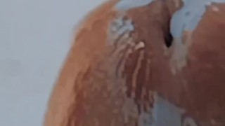 me masturbo rico al sol con bloqueador solar