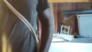 Co-Worker Jerking 1 In The Waiting Room