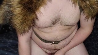 Dirty talk in jockstrap for Daddy