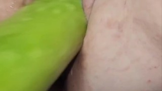 MILFS secret garden stretches fat pussy to the limit