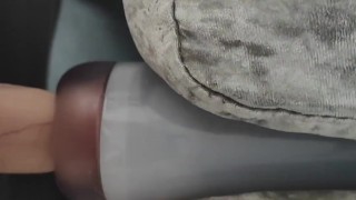 Quick fleshlight fuck