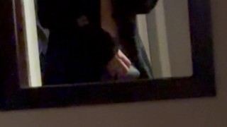 Playing with my huge cock