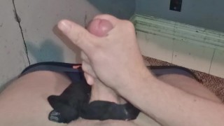 jerks me off while I watch!!!