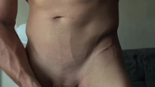 Guy With Dirty Accent Talking To You While Masturbating And Taking His Cum