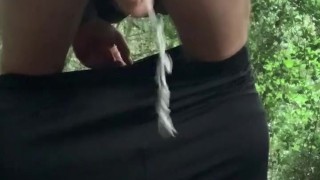 Doing myself in woods
