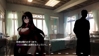 【#10 新妻クロエが堕ちるまで(体験版)実況】治験で搾乳することになり爆乳人妻がおっぱいに搾乳機をつけられ吸われ・・(ファンタジーRPG巨乳人妻NTR同人エロゲー抜きゲー ) Hentai game