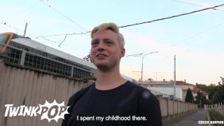 TWINKPOP - Poor Young Student Lets A Horny Stranger Drill His Ass For Some Extra Cash