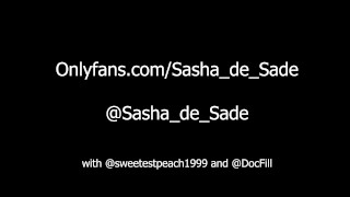 Sharing my trans body with a curious straight couple - @Sasha_de_Sade