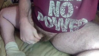 Masturbating my excitement away