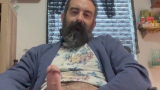Daddy Jacking Off And Cumming In His Office While Everyone Else Isn’t Awake Yet Shhh