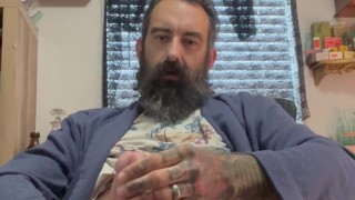 Daddy Jacking Off And Cumming In His Office While Everyone Else Isn’t Awake Yet Shhh