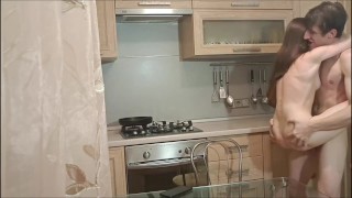Трахнул сучку после душа