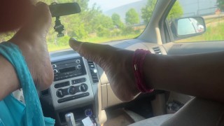 Masturbation foot fetish POV