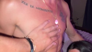 Homemade bisexual gangbang, students fuck all day in the ass and cum on each other - 3.69