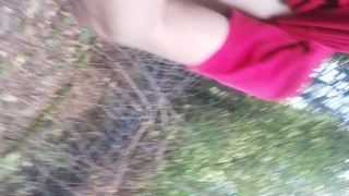 Outdoor fuck Lube hand