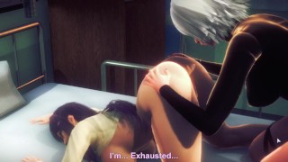 DDLC - Lesbian sex with Yuri