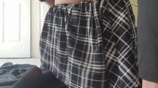 Femboy rides dildo and cums (srry for bad audio)