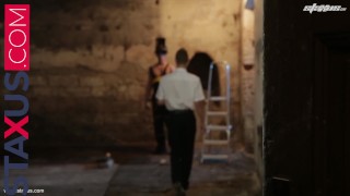 STAXUS :: Brad Fitt Gets Rimmed & Fucked By A Horny Hard-Dicked Grease-Monkey! HD