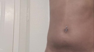 Before Shower jack off