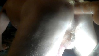 My Hole Is Dripping From Thrusting Dildo