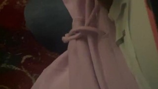 Daddy gets wanked by curious mate