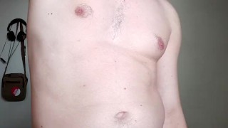 Handsome stud showing off big dick