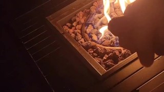 Twink boy risky outside jerk off at 5:30 in the morning. Pretty sure my neighbor caught me - woops x