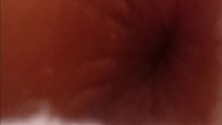 Cumshot with ass