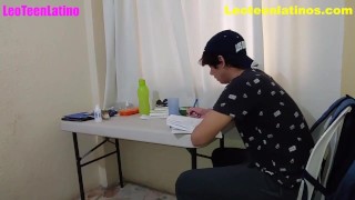 Horny straight dude asks his gay roommate to fuck and cheats on his girlfriend (PART 1)