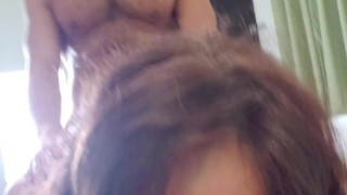 Candid POV moments of passionate fuckinig