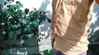 Pakinoon Got Horny While Visiting Garden For Guava, Masturbating A Lot Moan Jerking And Unload