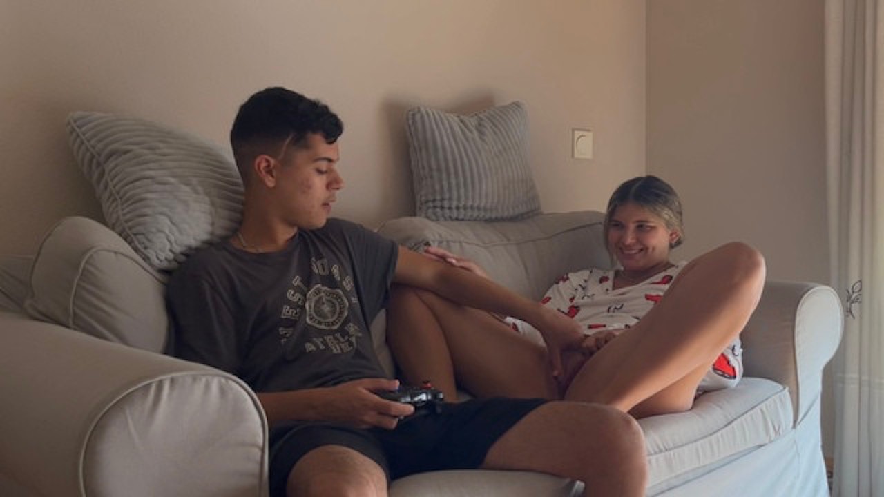 My Stepsister Wont Let Me Finish A Video Game Until I Fuck Her First Free Porn Videos Youporn 0102