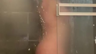 Mommy in the shower?