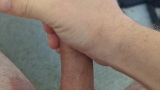 Huge cumshot from edging