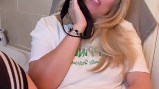SNIFFING & LICKING 👅MY PANTIES and DP MAKES ME SQUIRT AND CREAM EVERYWHERE! 💦💦