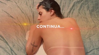 Rainha Hotwife transando com seu esposo, mas pedindo o pau grande do seu amante